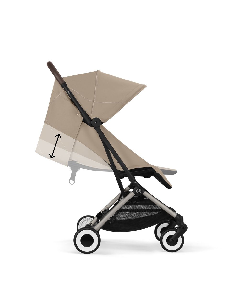 Passeggino orfeo tpe almond beige - cybex