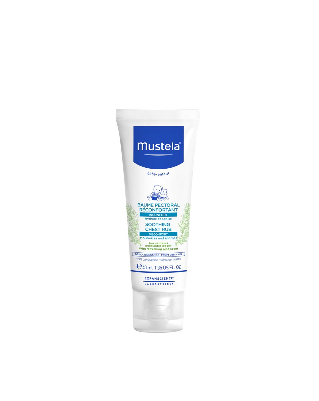 Crema massaggio balsamica 40ml - mustela