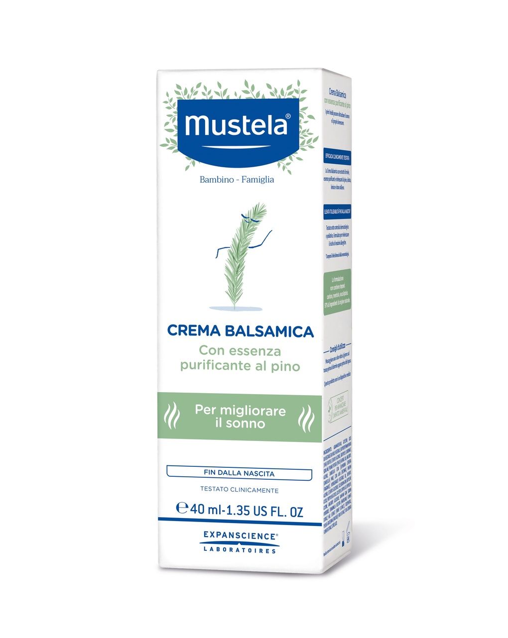 Crema massaggio balsamica 40ml - mustela