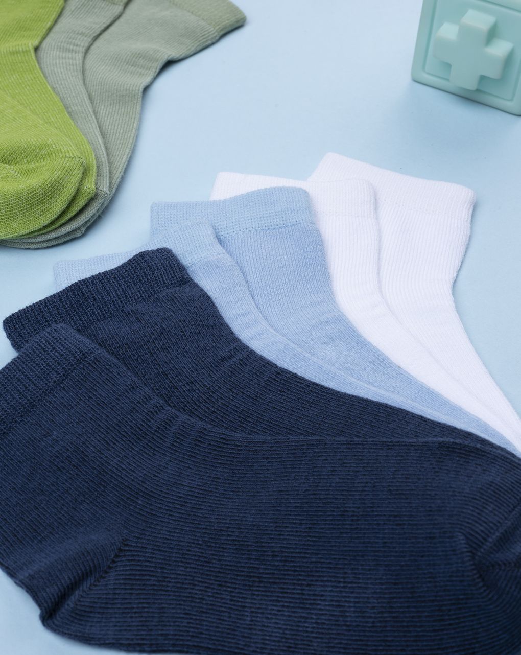 Pack 5 calze bimbo vari colori