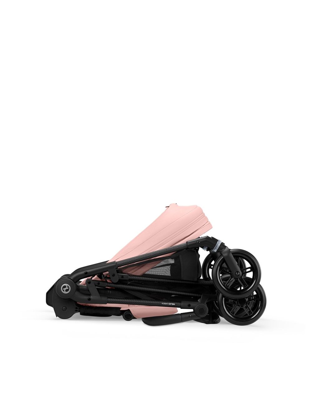Passeggino melio carbon b/candy pink-light pink - cybex