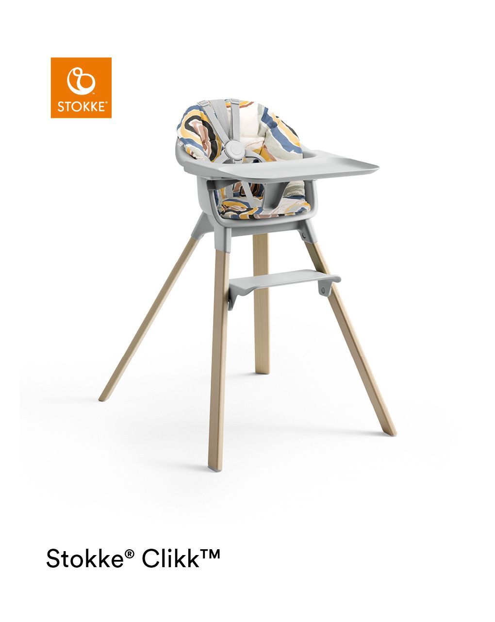 Cuscino clikk™ cushion multi circles - stokke®