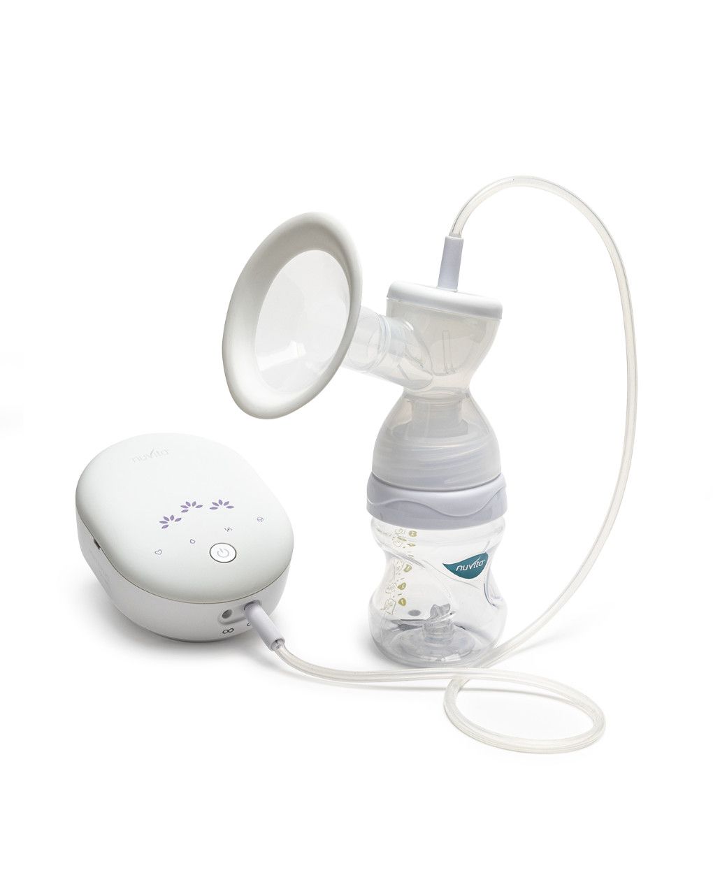 Tiralatte elettrico a 3 fasi - materno smart 1287x - con coppa per il seno intercambiabile - nuvita