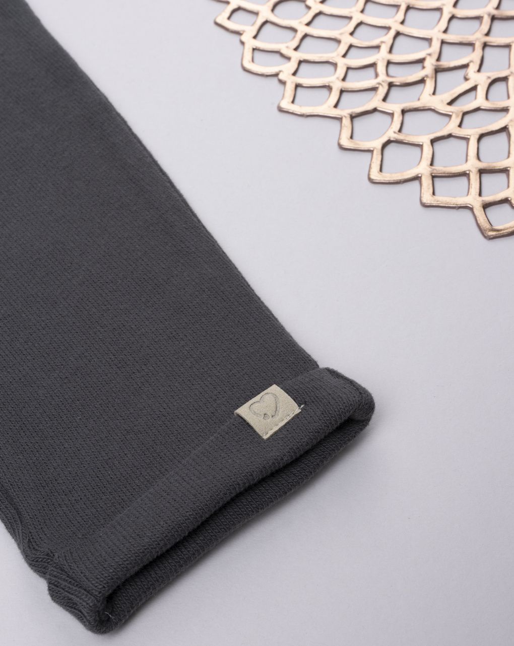 Pantalone bimba grigio con taschine