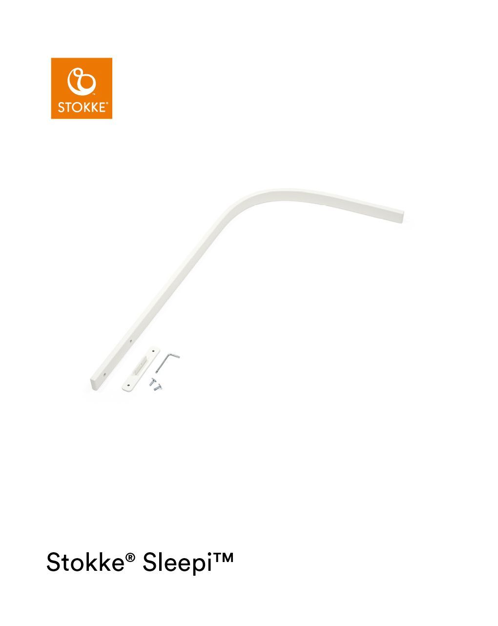 Bastone per tenda sleepi™ v3 white - stokke®