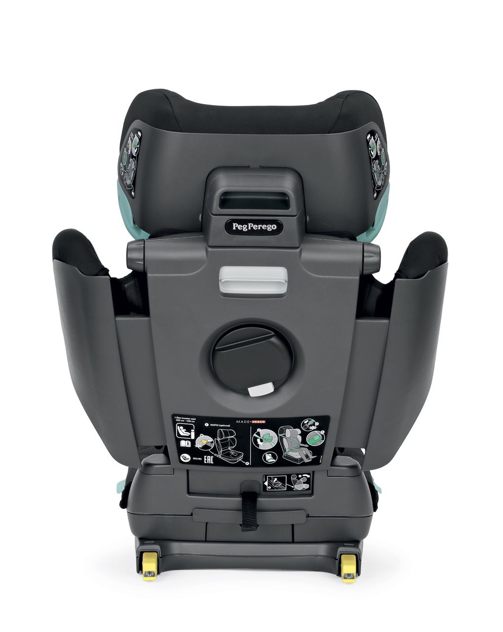 Seggiolino auto viaggio flex isize (100-150 cm) crystal black - peg perego