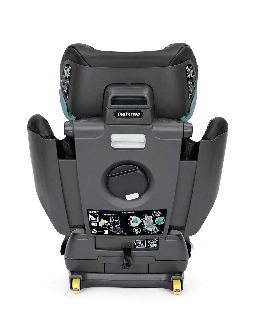 Seggiolino auto viaggio flex isize (100-150 cm) licorice - peg perego