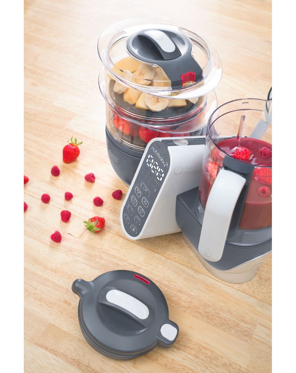 Cuocipappa nutribaby (+) grigio - babymoov