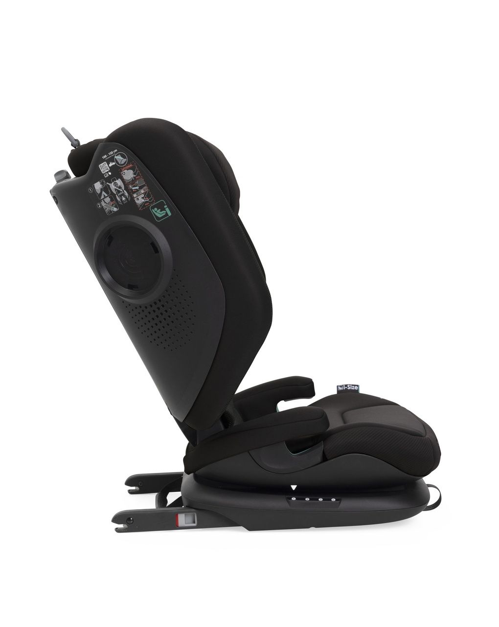 Seggiolino fold&go s i-size posh black 100-150cm - chicco