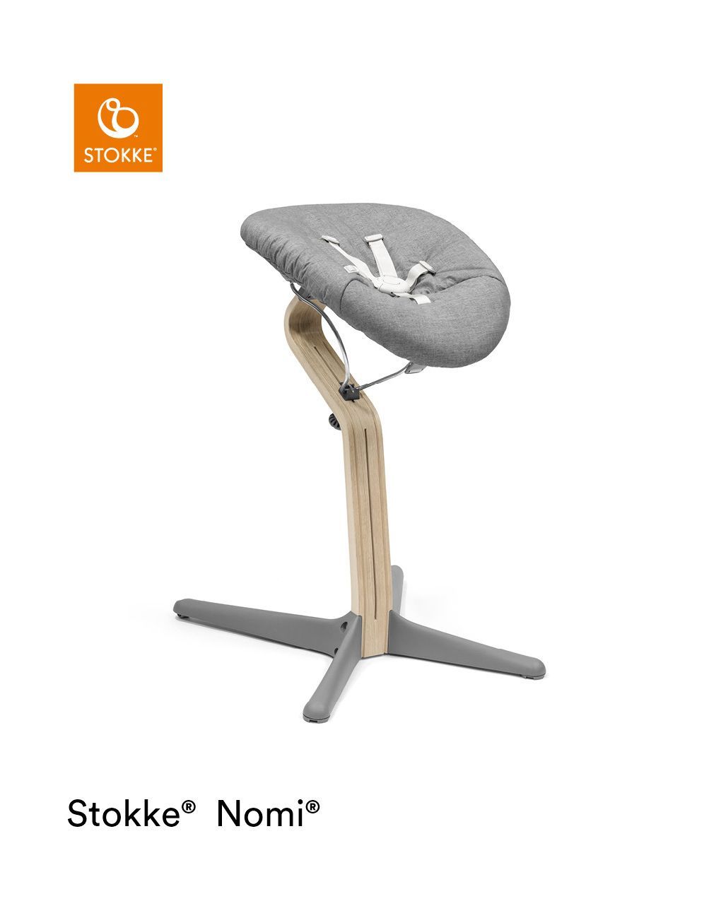 Sedia nomi® natural grey - stokke®