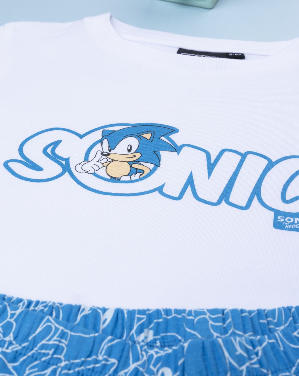 Pigiama corto bimbo sonic
