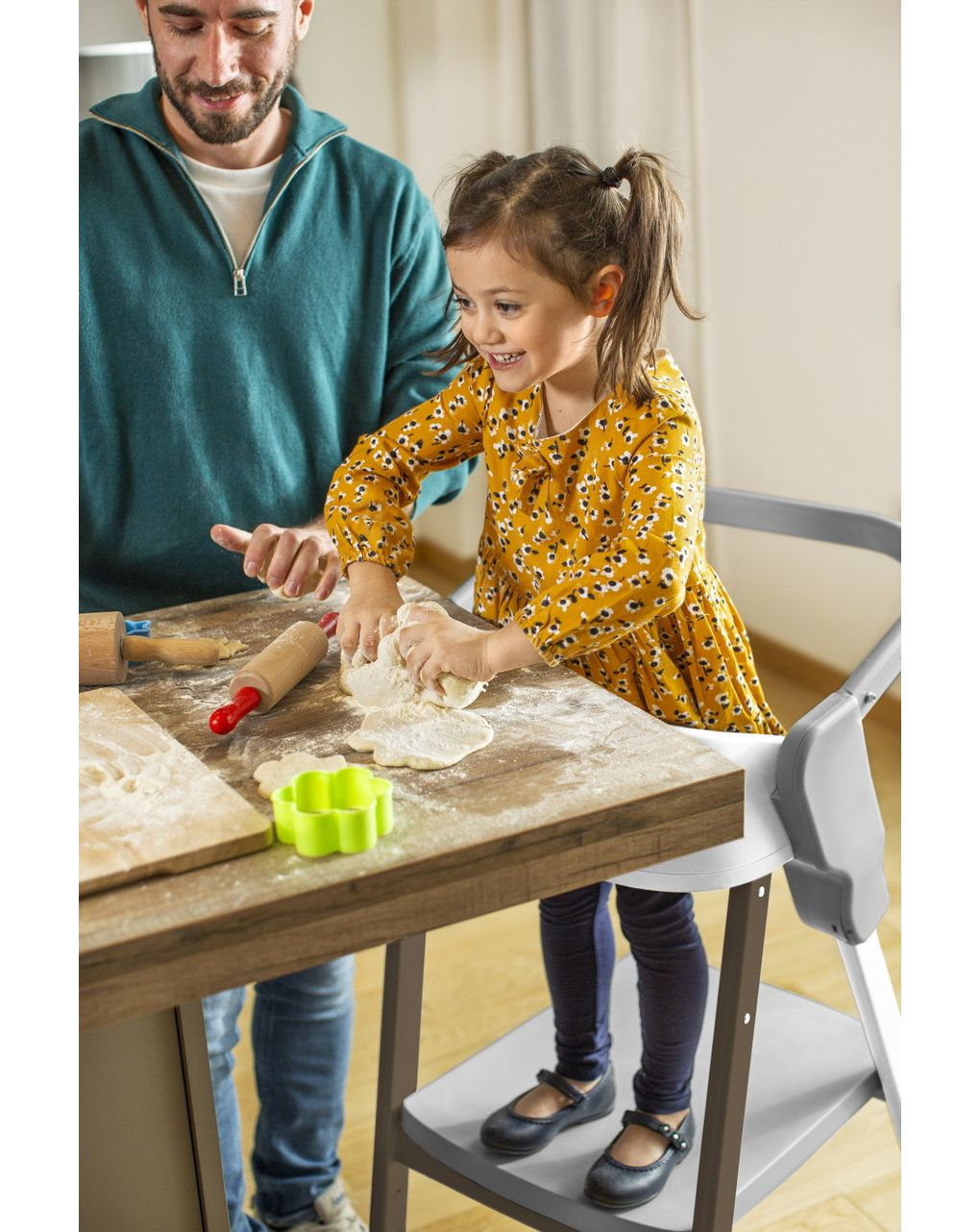 Kit learning tower montessoriana crescendo - chicco