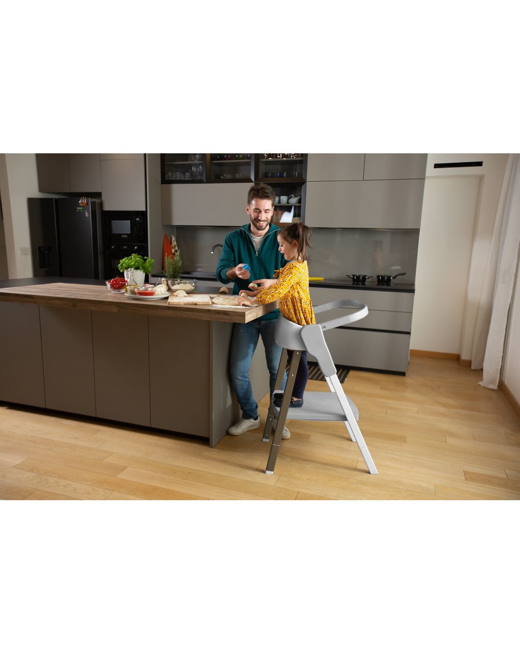 Kit learning tower montessoriana crescendo - chicco