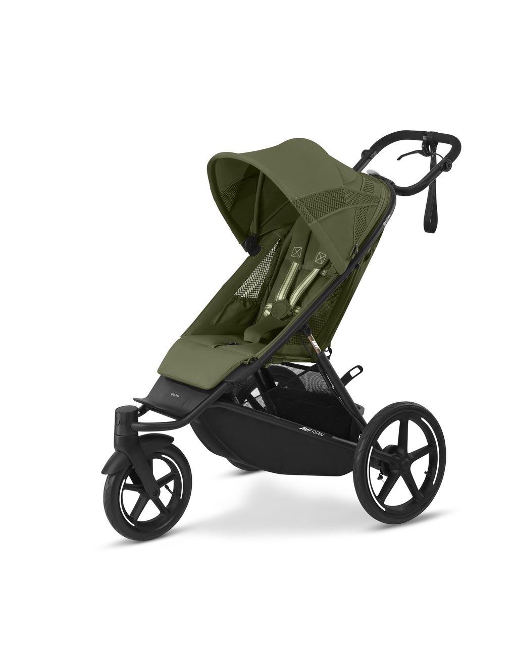 Passeggino avi spin blk moss green khaki - cybex