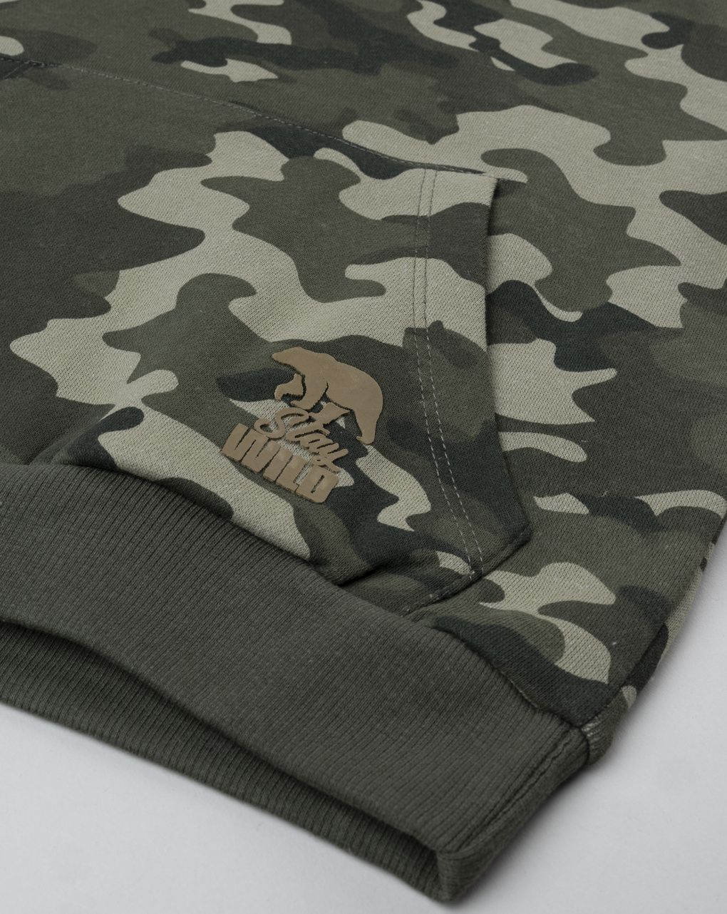 Felpa camouflage bambino