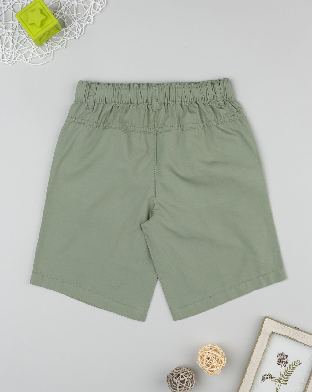 Shorts bambino verde