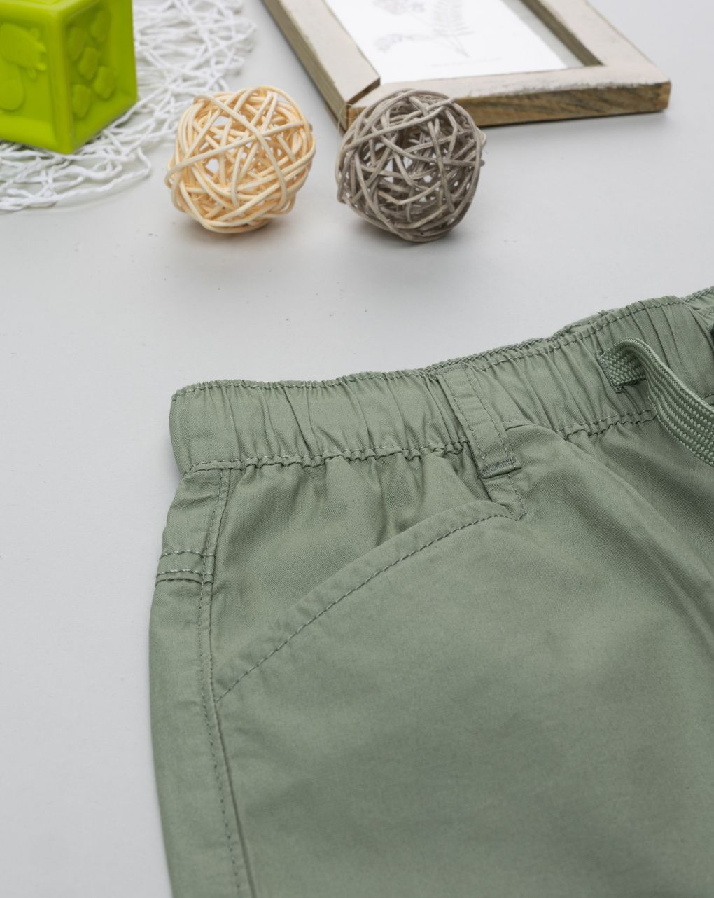 Shorts bambino verde