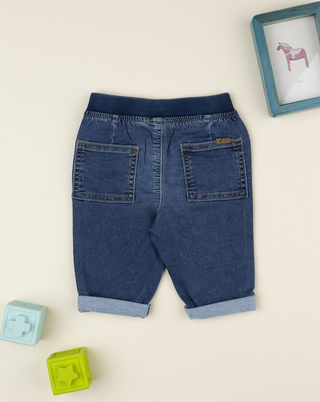 Pantaloni denim scuro bimbo