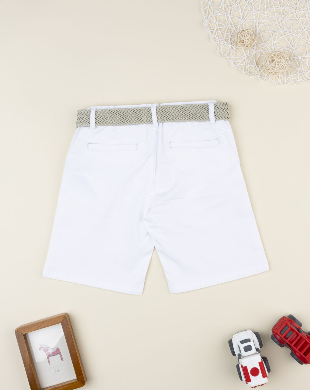 Bermuda elegant bambino bianco