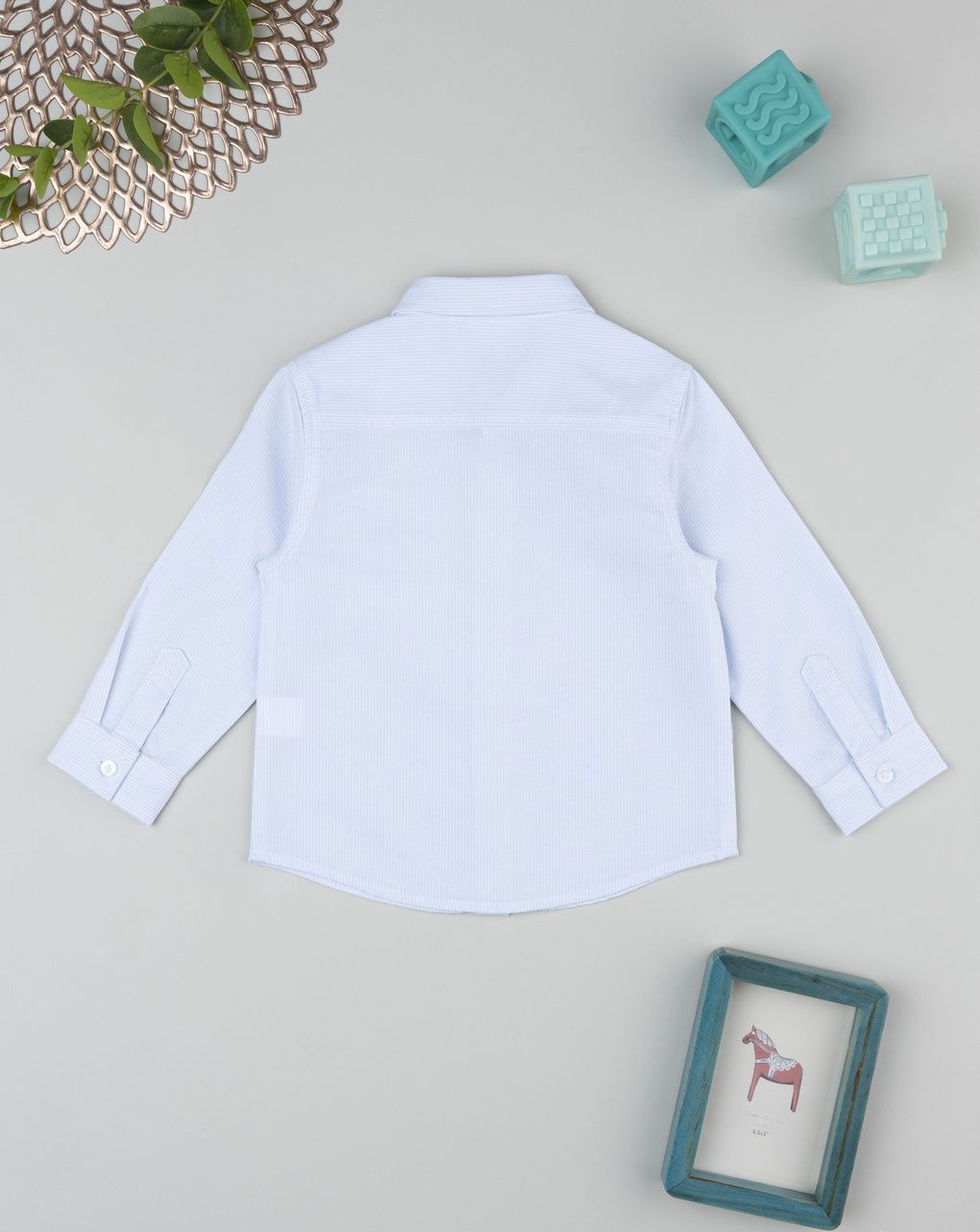 Camicia oxford bimbo bianca