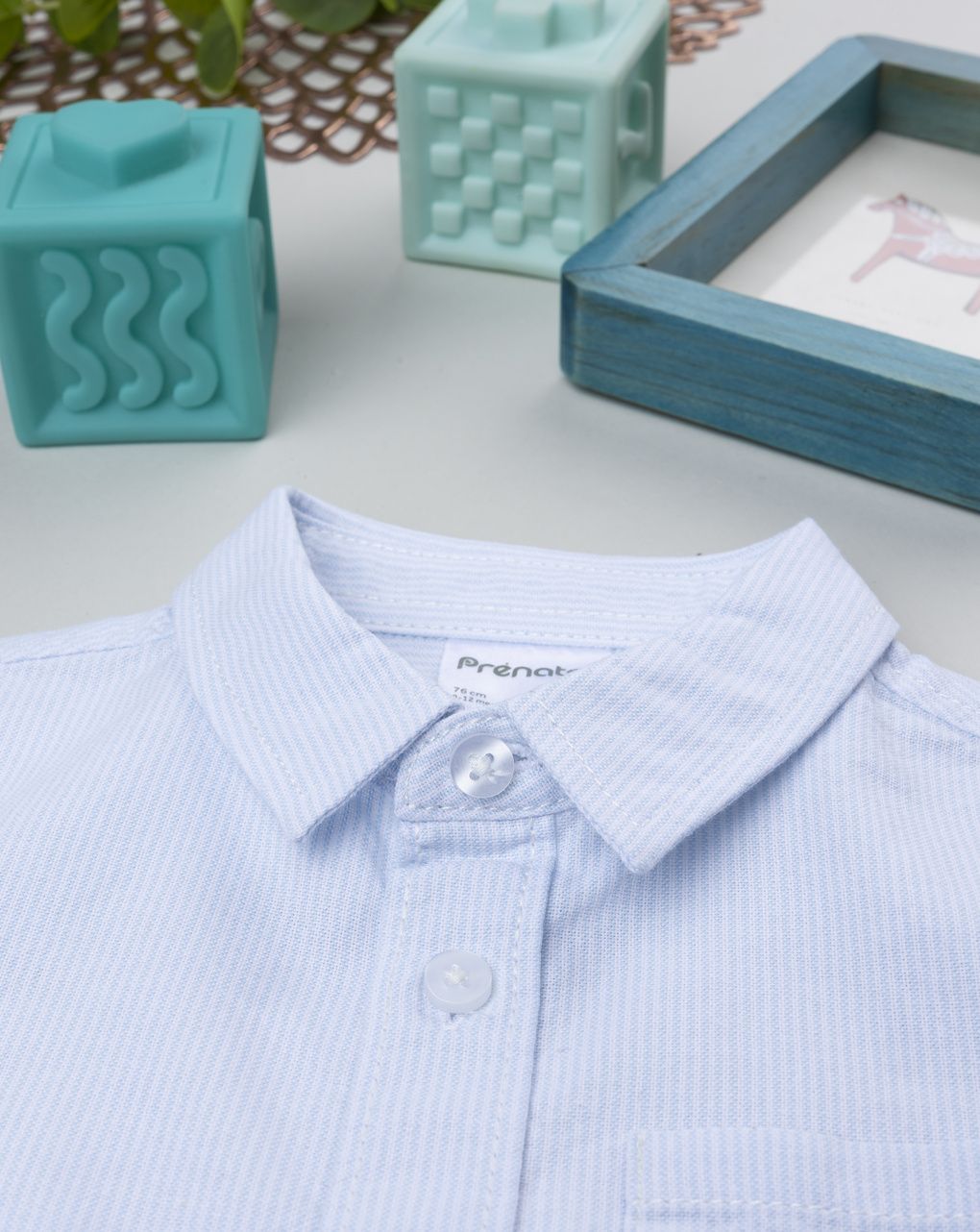 Camicia oxford bimbo bianca