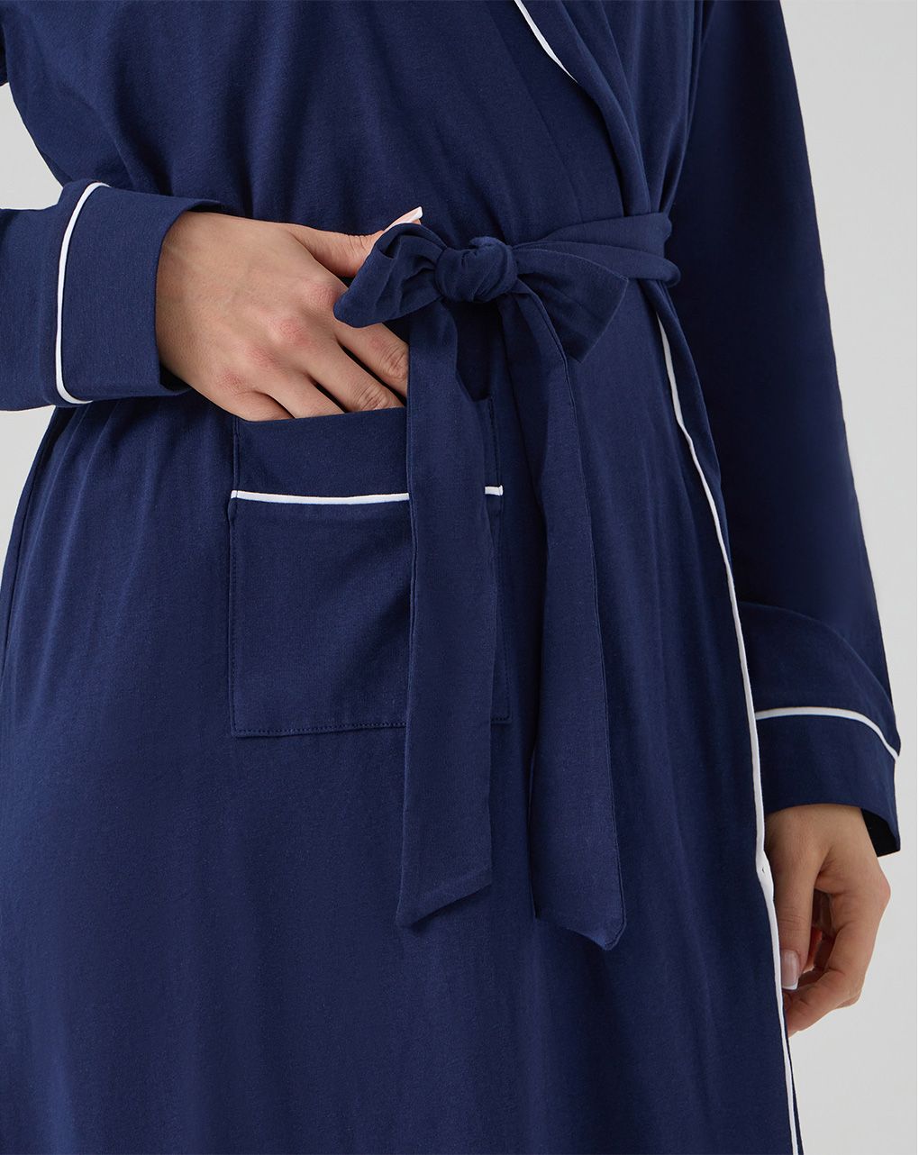 Vestaglia premaman blu scuro