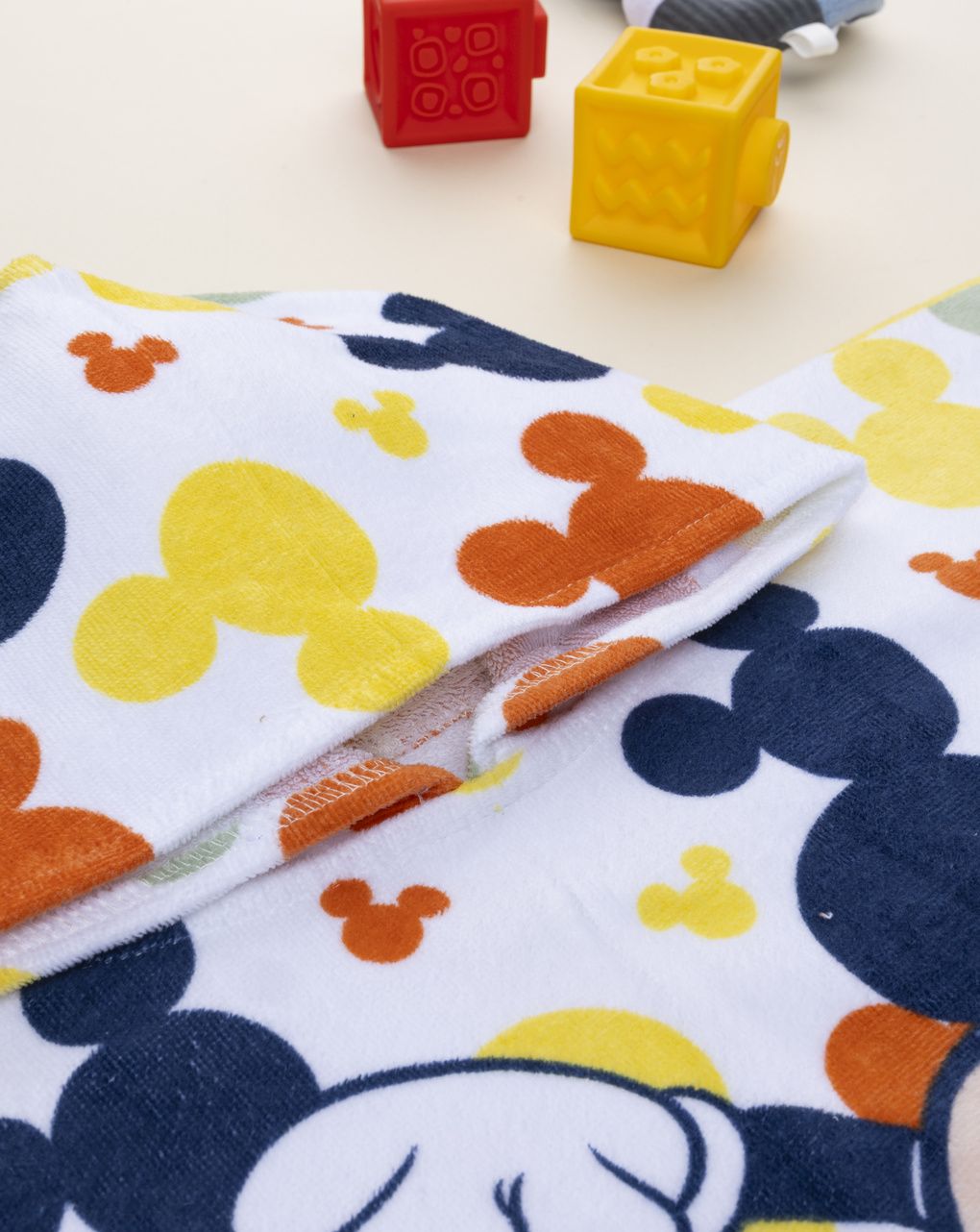 Poncho mare bimbo mickey mouse multicolor