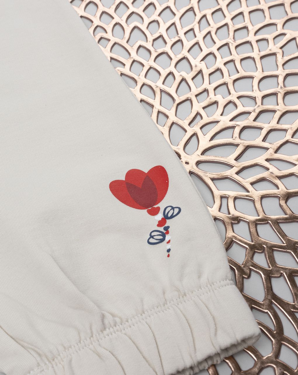 Pantalone leggero bimba beige