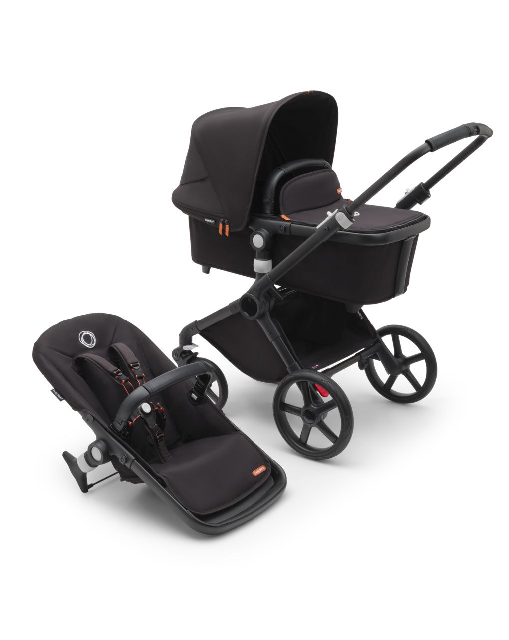 Passeggino fox cub black-midnight black - bugaboo