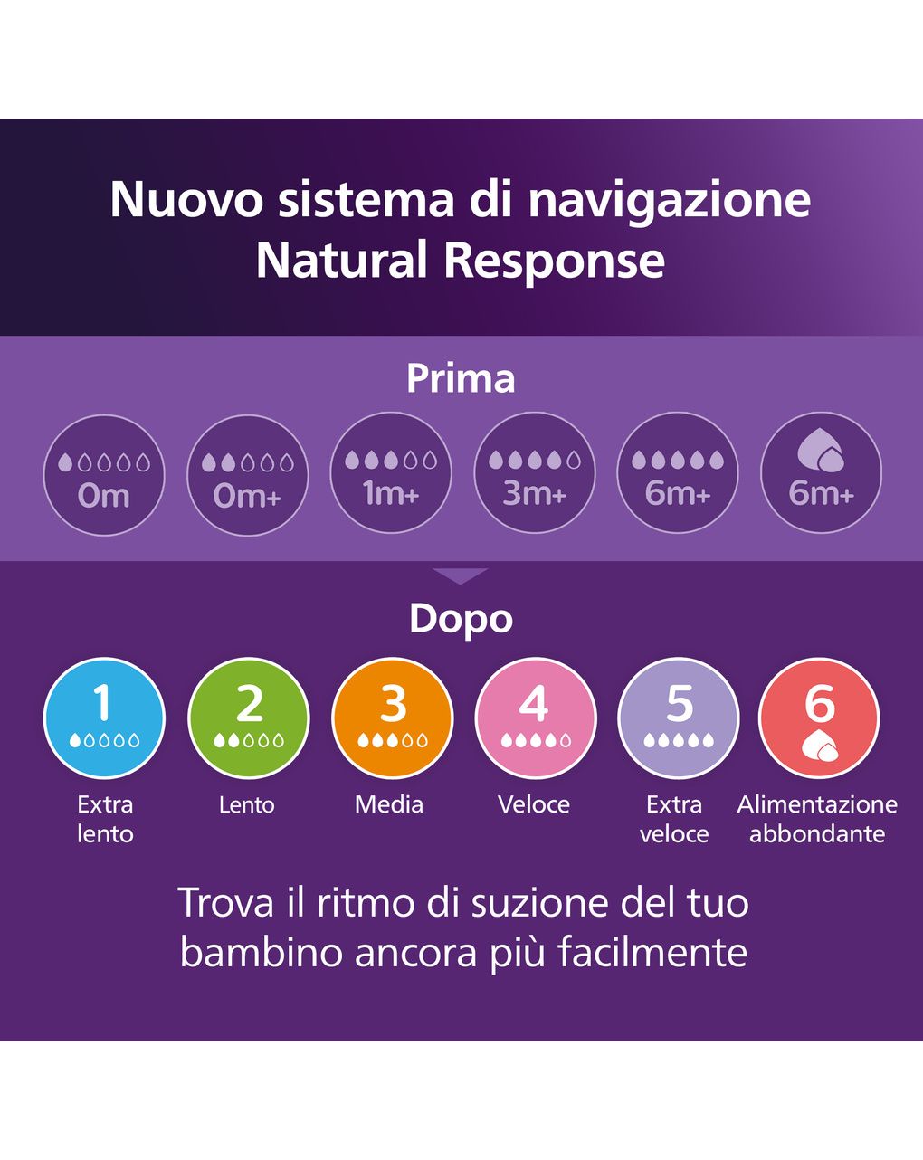 Biberon natural con tettarella a risposta naturale e valvola airfree decorazione elefanti da 260 ml 1m+ | senza bpa - philips avent