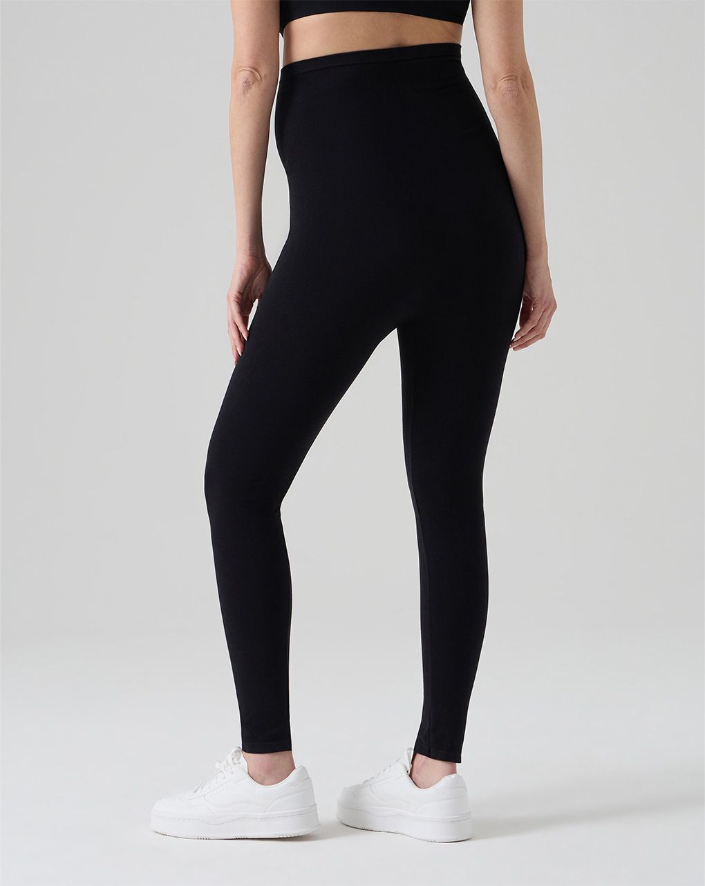 BL1005 Leggings Premaman Donna - Nero - Taglia 34 (XS) - Morbido E Traspirante