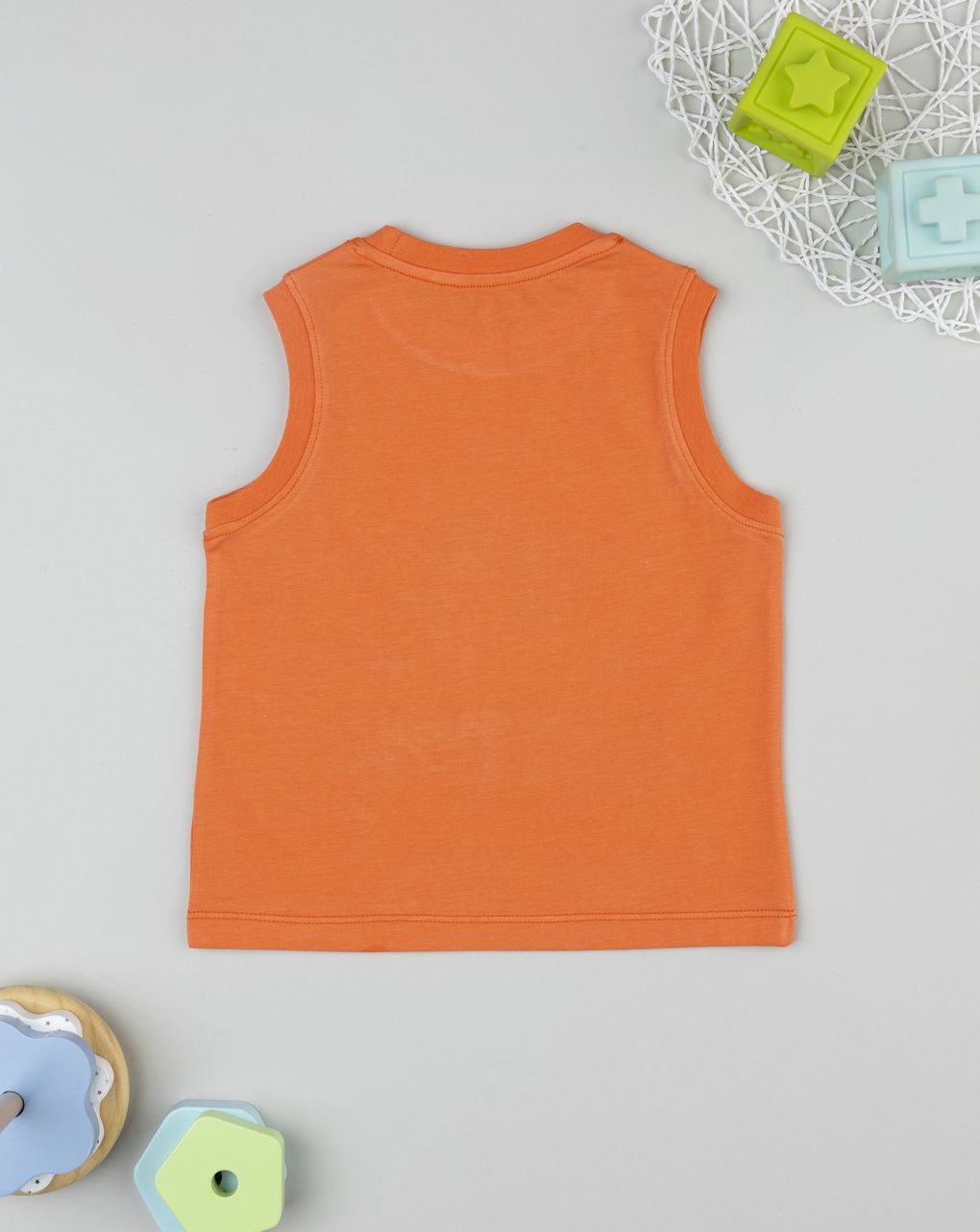 Canotta bimbo stitch arancione