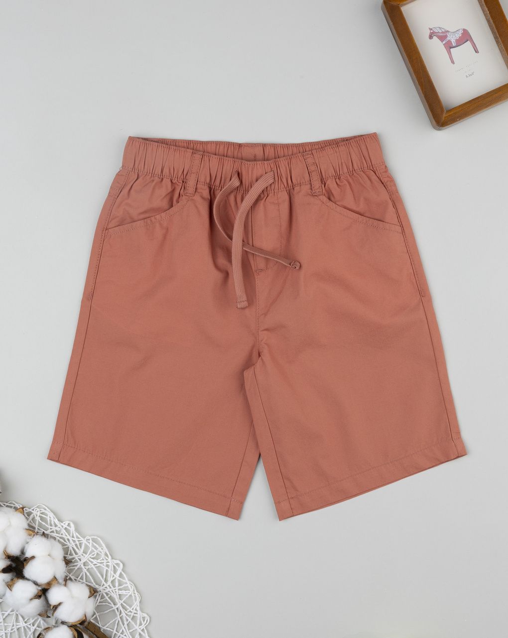 Shorts bambino arancione