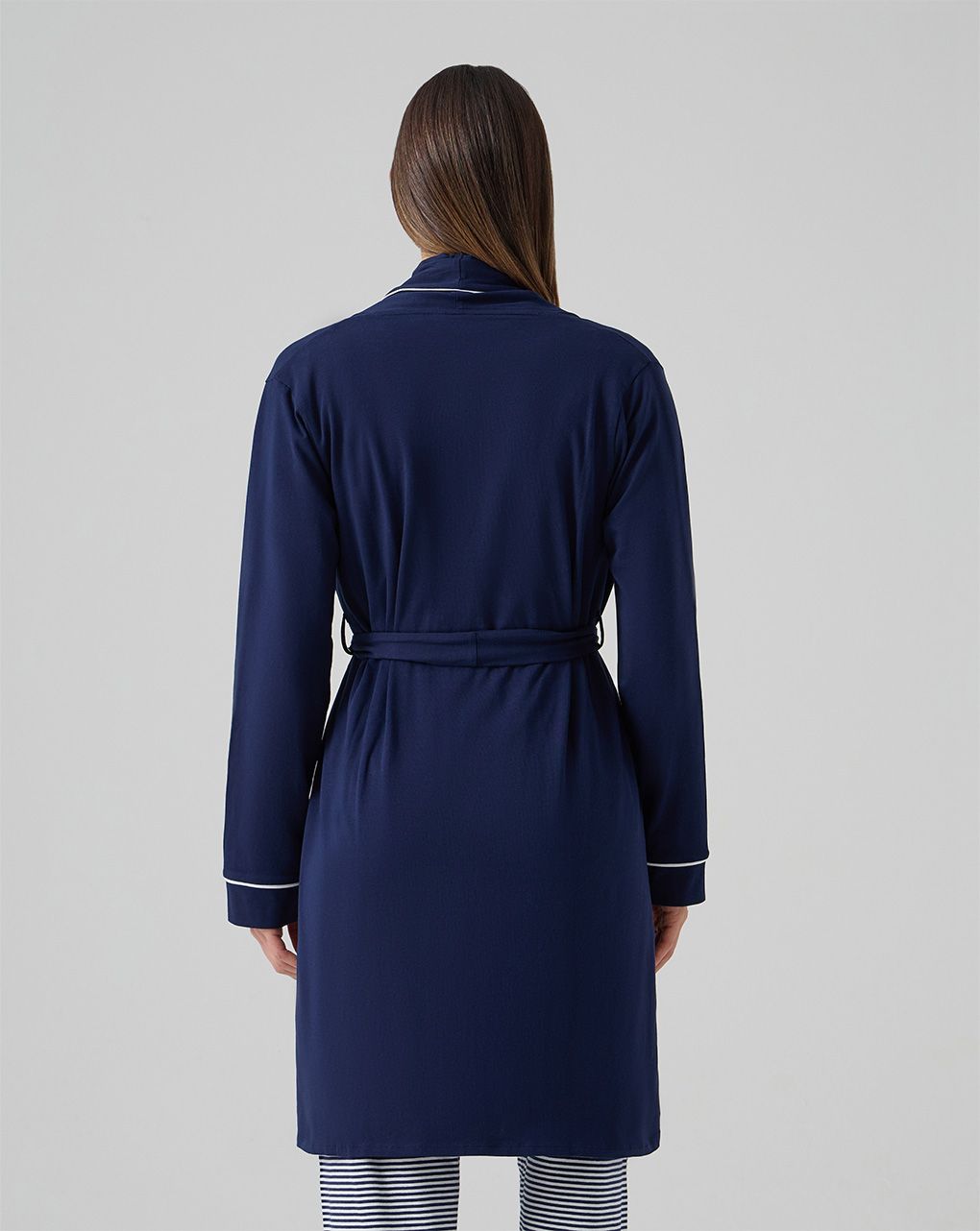 Vestaglia premaman blu scuro