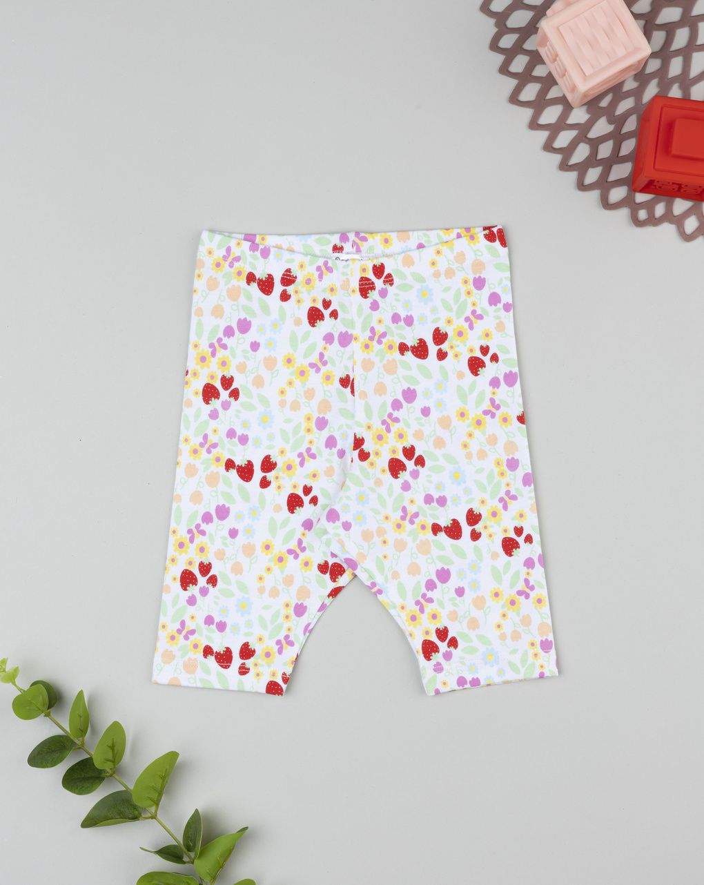 Legging bimba fantasia multicolot