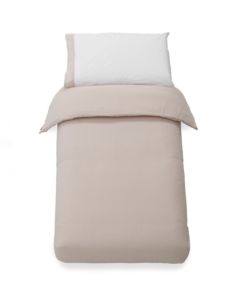 Set piumone 3 pz. montessori muslin sabbia - italbaby