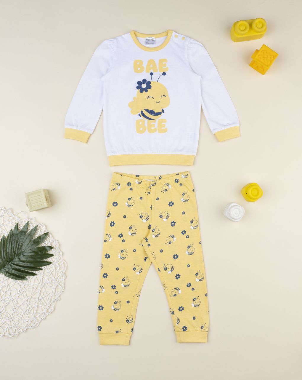 Pigiama 2 pezzi bimba ape