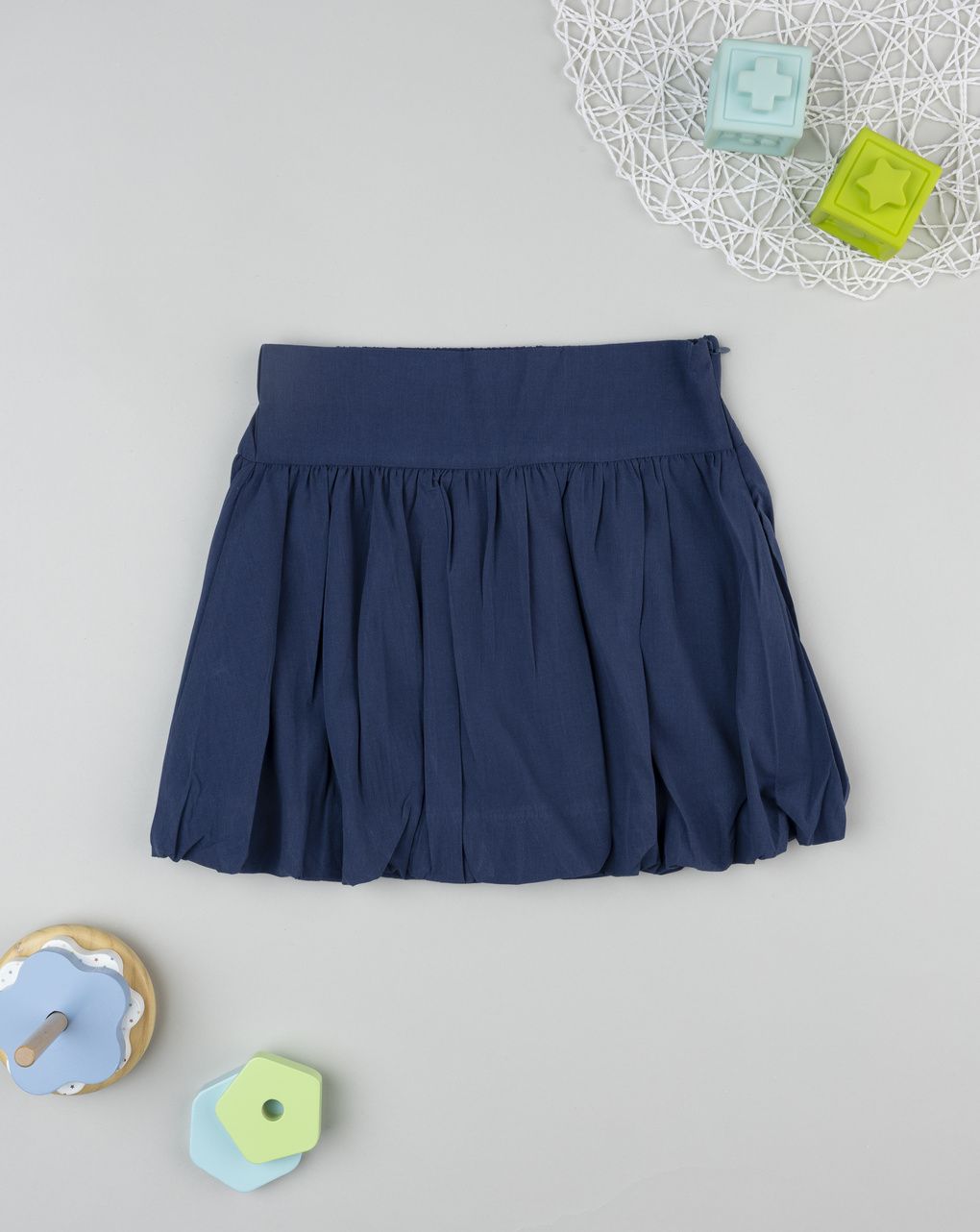 Gonna baloon bambina blu scuro