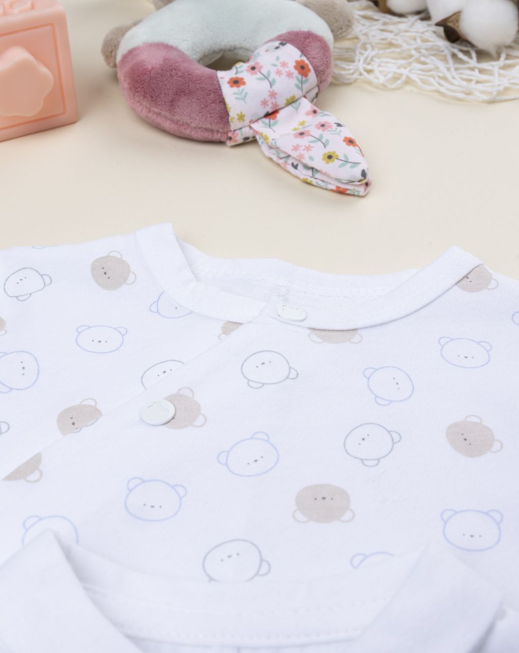 Pack 2 tutine bimbo orsetti bianche