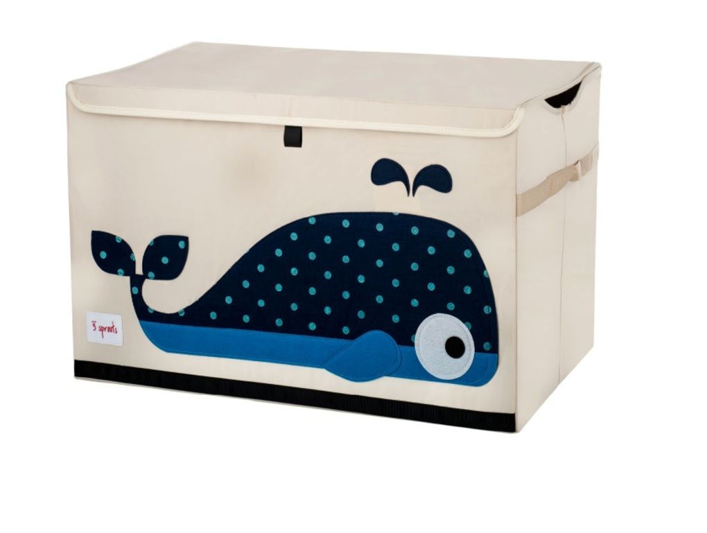 Baule portagiochi con balena - 3 sprouts