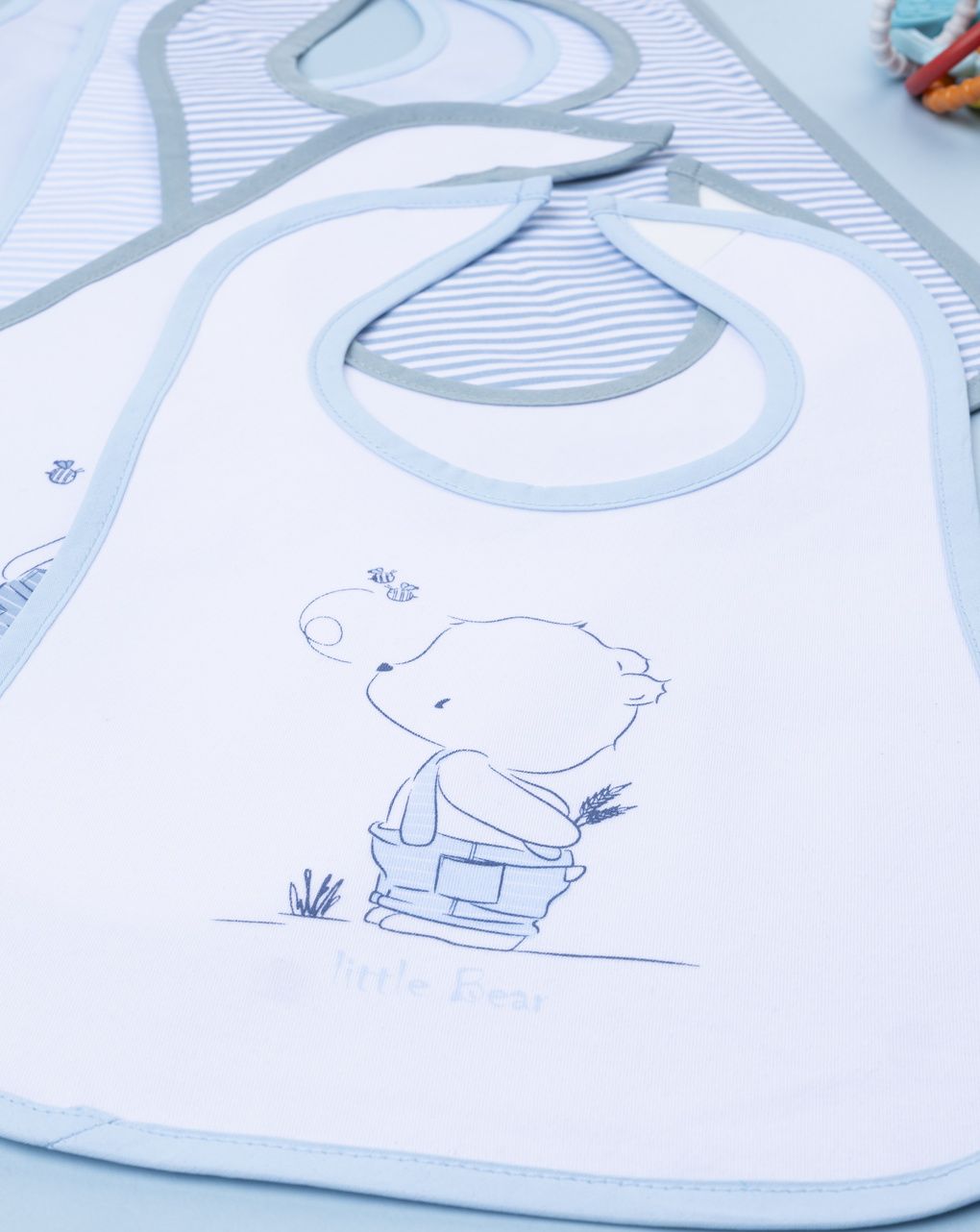 Pack 5 bavaglini plastificati bimbo