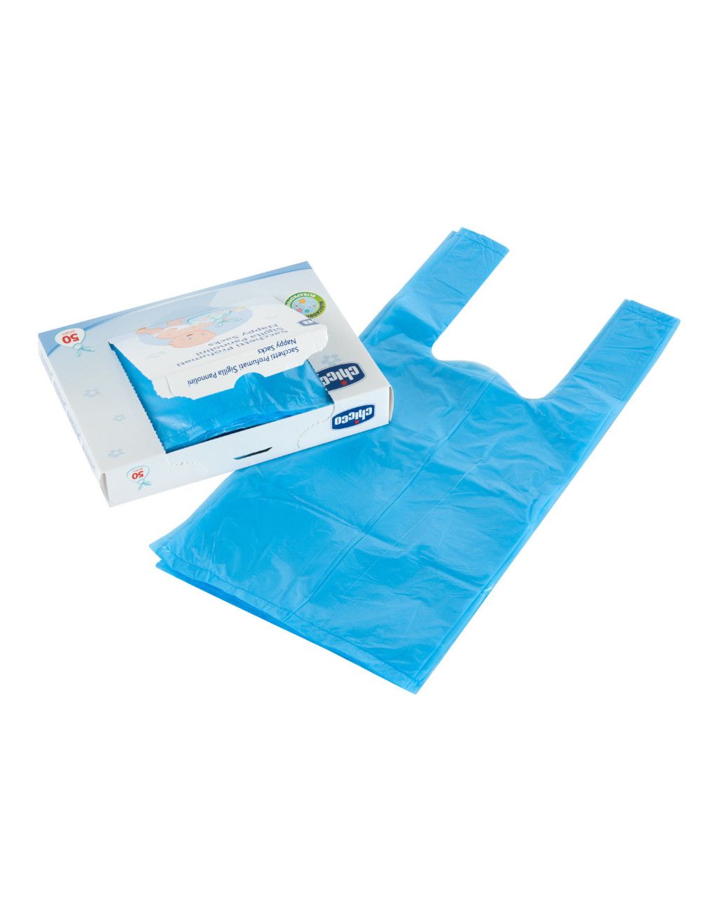 Sacchetti profumati sigilla pannolini 50 pezzi - chicco