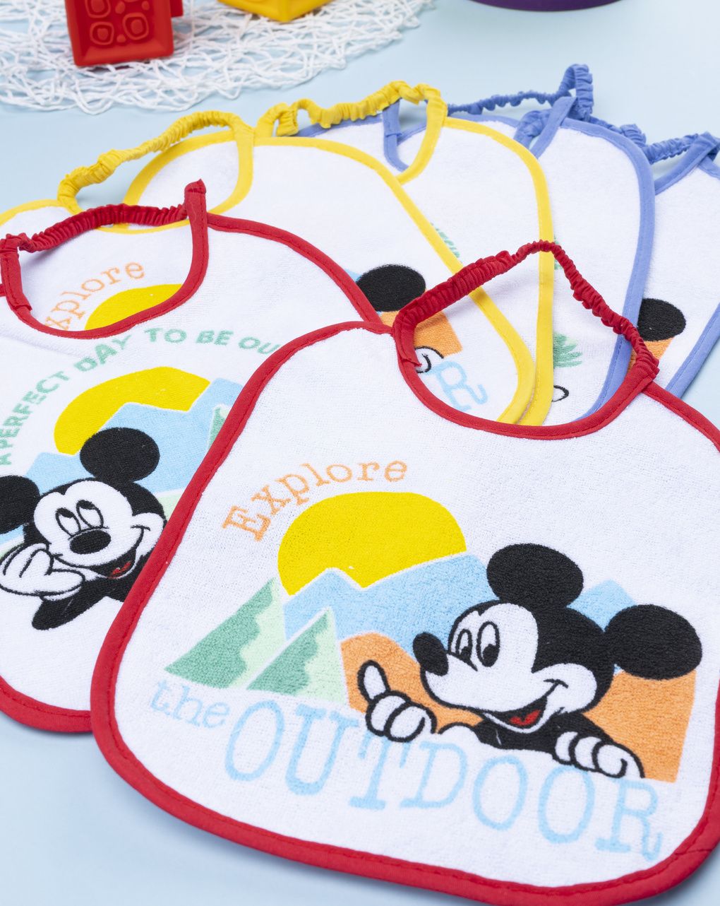 Pack 6 bavaglini grandi disney topolino