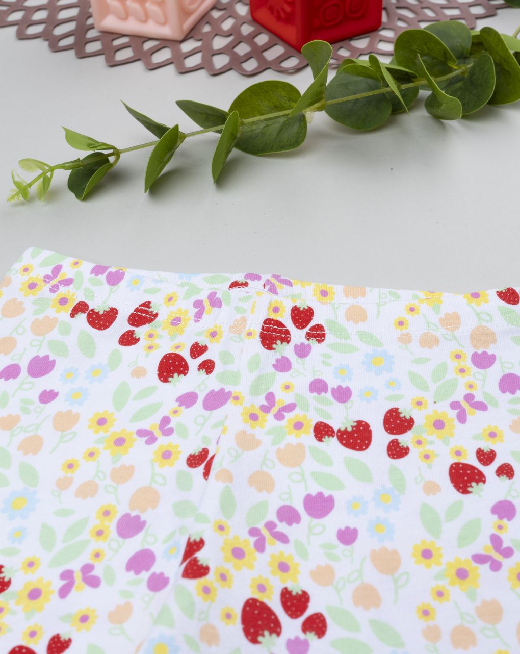 Legging bimba fantasia multicolot