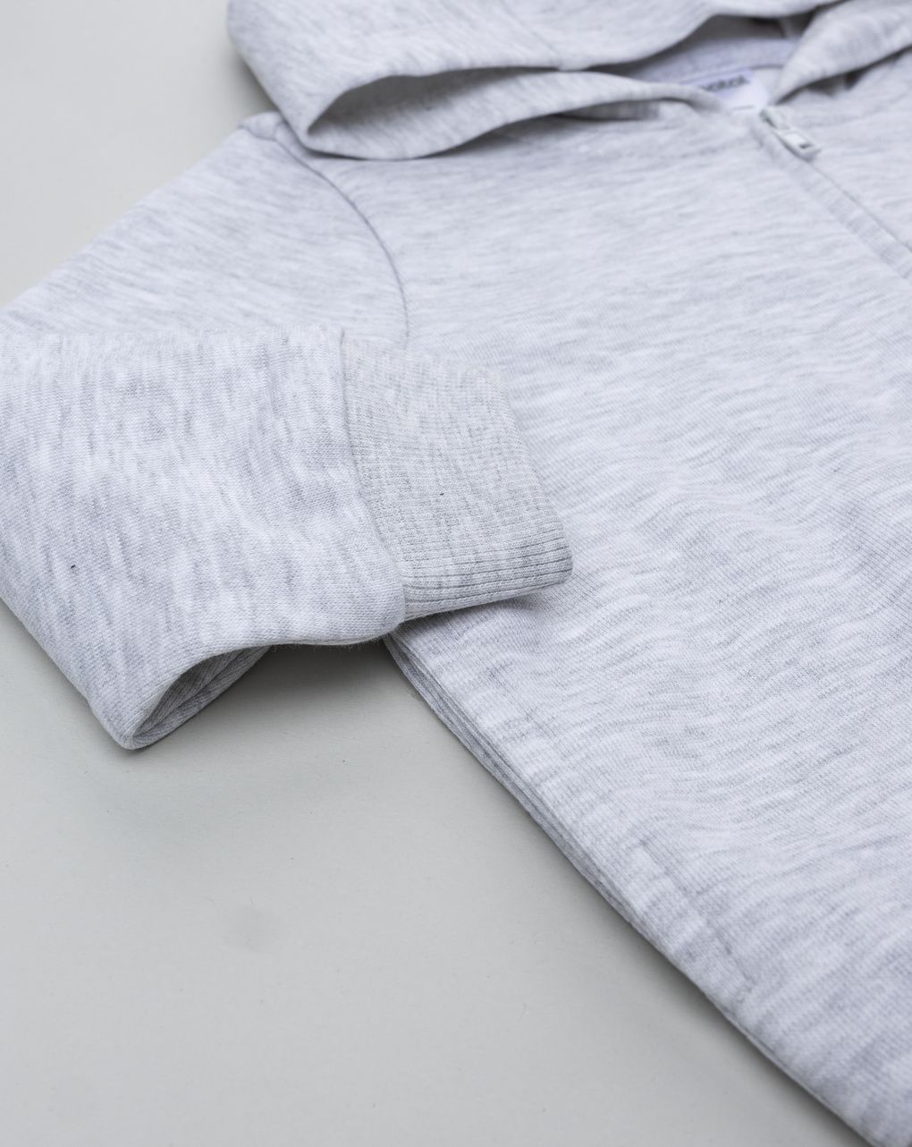 Felpa bimbo beige stampata