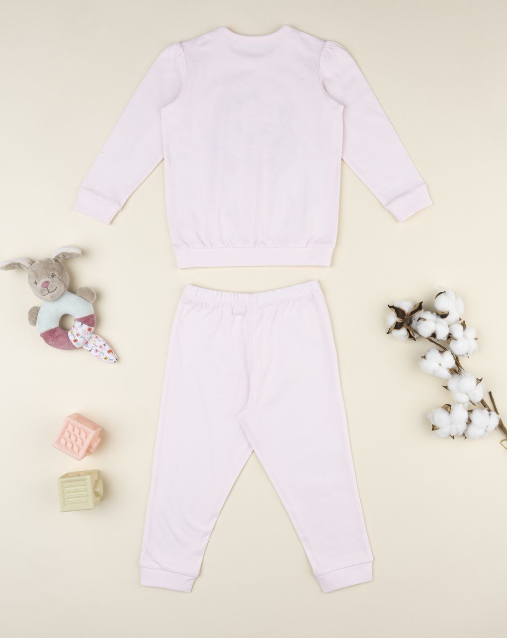 Pigiama bimba rosa disney minou