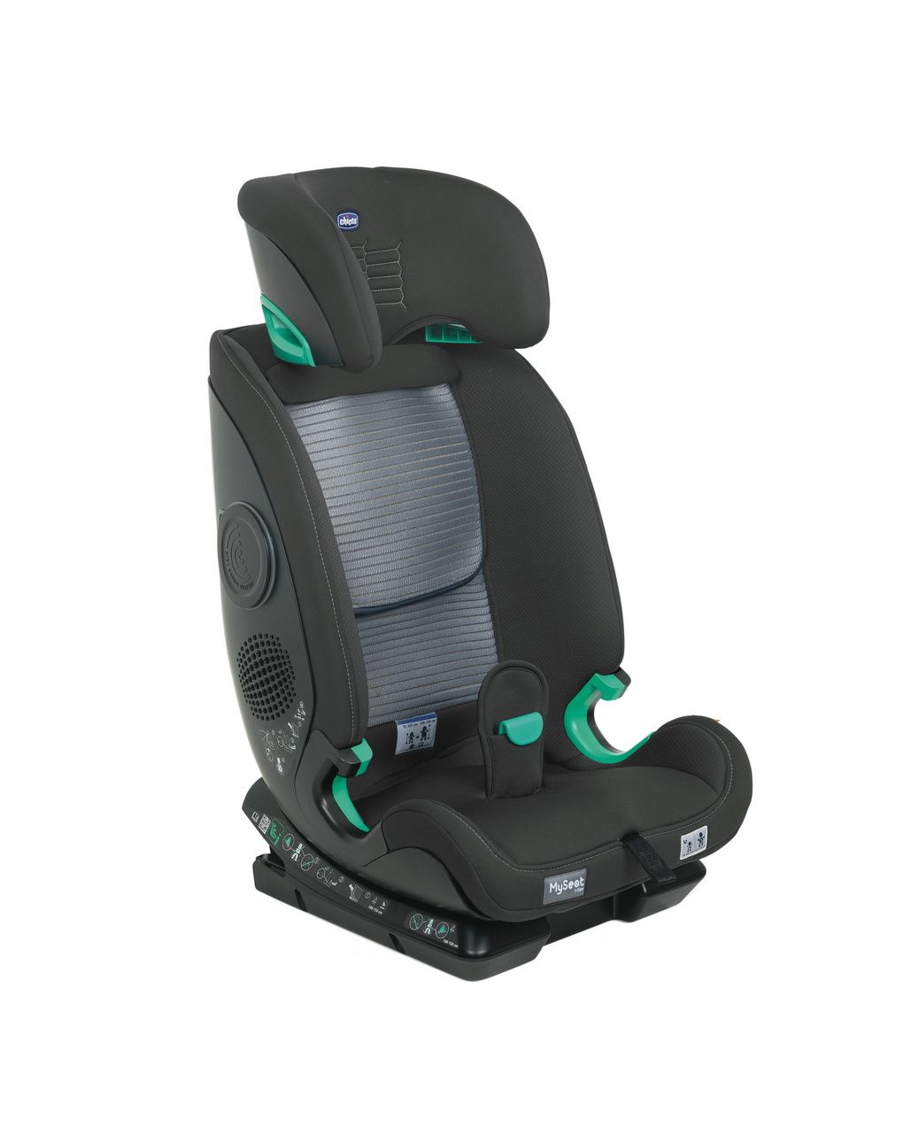 Seggiolino my seat i-size air graphite (76-150 cm) - chicco