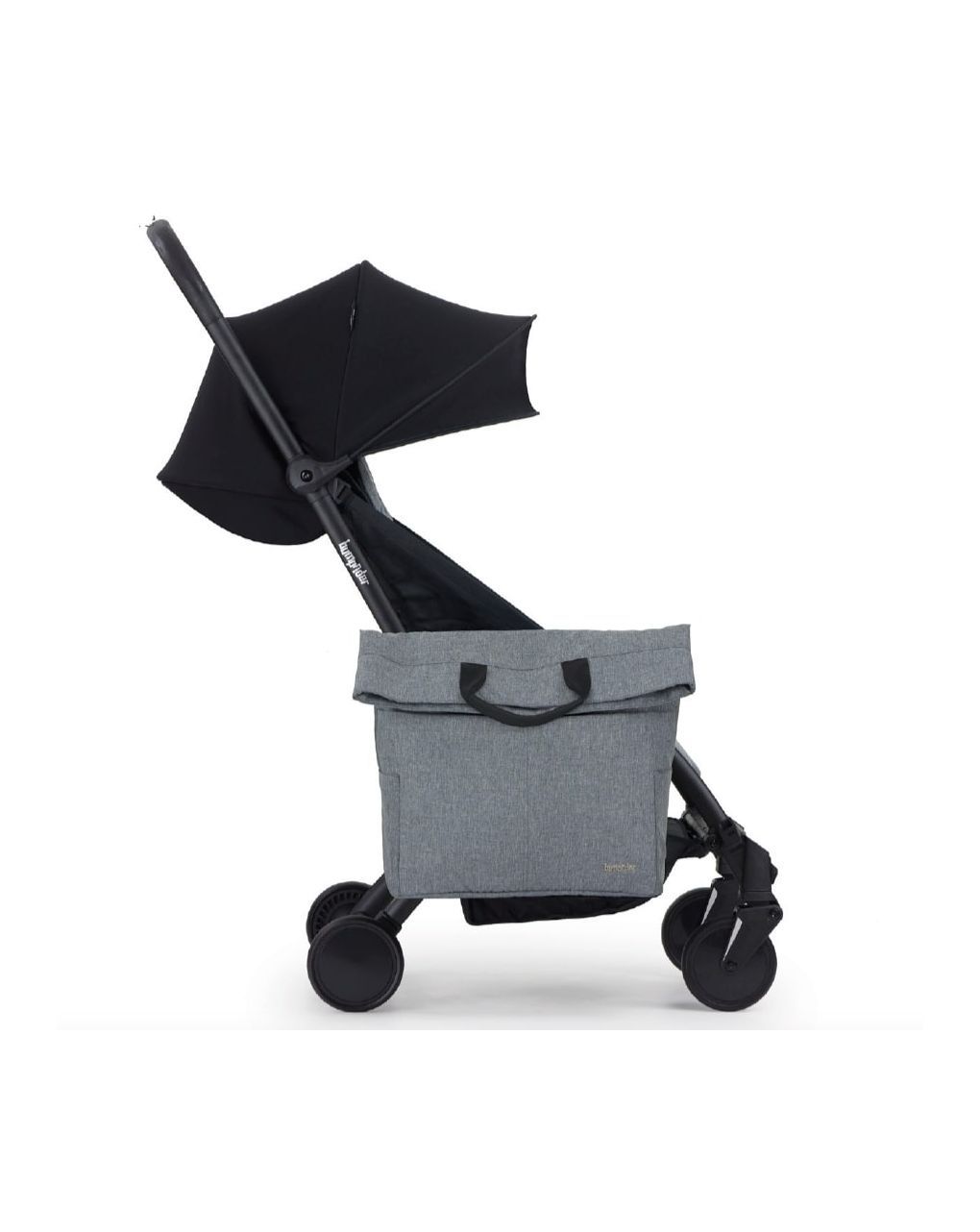 Borsa mamma grigio melange-nero - bumprider