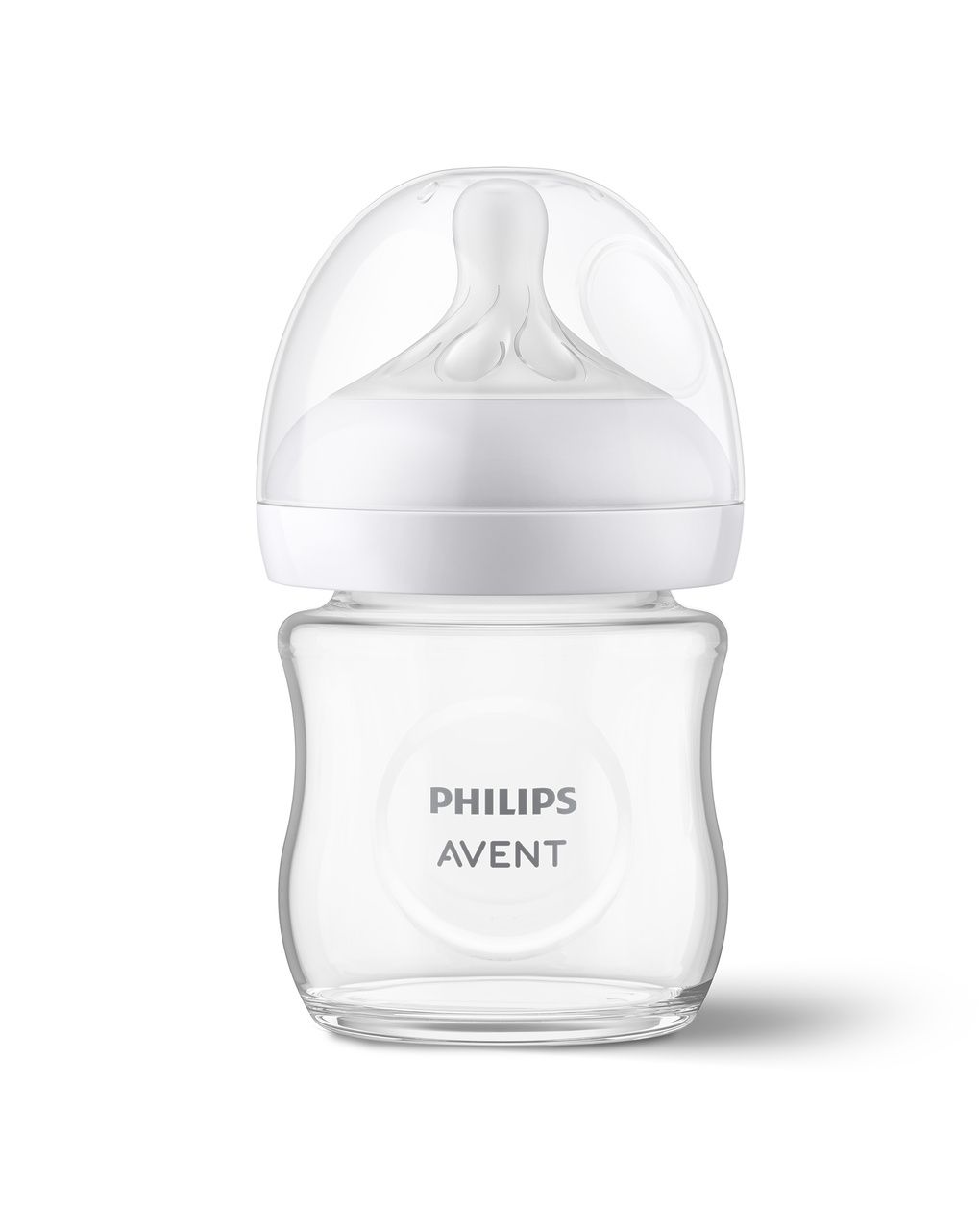 Biberon natural response in vetro 120 ml, con tettarella flusso 2 (lento). età consigliata: 0-3m. biberon 1 pz: scy930/01 - philips avent