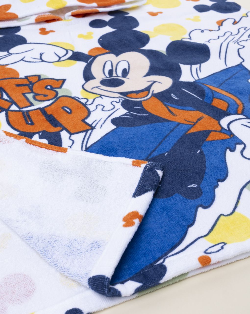 Poncho mare bimbo mickey mouse multicolor